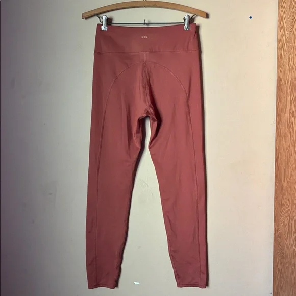 Madewell MWL Flex High-rise 25” Leggings in Weathered Brick, M - Picture 5 of 8